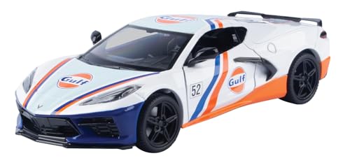 OPO 10 - Miniaturauto im Maßstab 1:24, kompatibel mit Corvette C8 2020 – Motormax 79664 von OPO 10