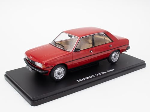 OPO 10 - Miniaturauto zum Sammeln im Maßstab 1:24, kompatibel mit Peugeot 305 SR – 1980 – VC021 von OPO 10