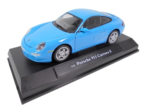 OPO 10 - Modellauto im Maßstab 1/24, kompatibel mit Porsche 911 Carrera S Coupe BLAU – CARARAMA 848268 OPO 10 - Modellauto im Maßstab 1/24, kompatibel mit Porsche 911 Carrera S Coupe BLAU – CARARAMA 848268 von OPO 10