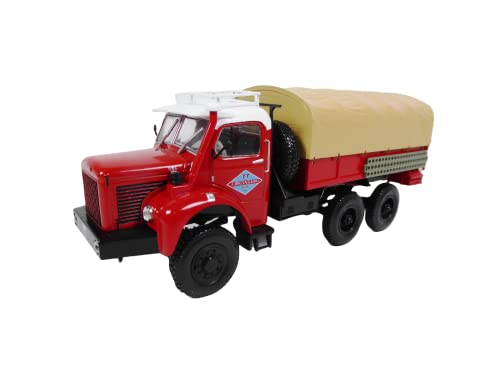 OPO 10 - Truck 1:43 kompatibel mit Berliet GBC 8M Gazelle (im Film zu sehen: 100.000 Dollar in der Sonne) - BER03 von OPO 10