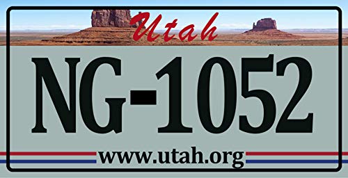 OPO 10 - USA-Autokennzeichen - Metallnachbildung 30x15 cm: UTAH (8170) von OPO 10