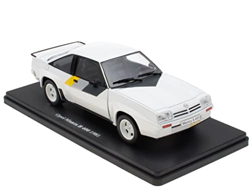 - Sammelbares Miniaturauto 1/24 kompatibel mit Opel Manta B400-1981 - OP003 von OPO 10