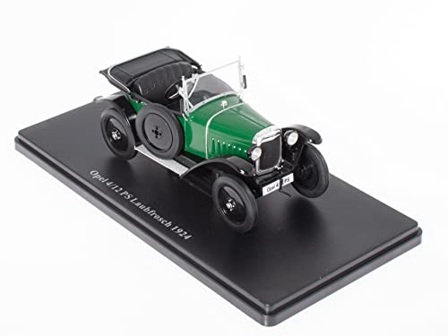 - Sammlermodellauto 1/24 kompatibel mit Opel 4/12 PS Laubfrosch 1924 – OP019 von OPO 10