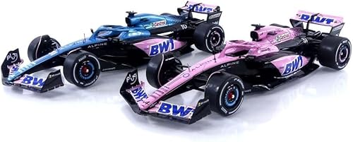 - Set mit 2 Formel-1-SOLIDO-Autos im Maßstab 1:18: Alpine A523 Saison 2023 P.Gasly #10 S.Ocon #31 – 180016 von OPO 10