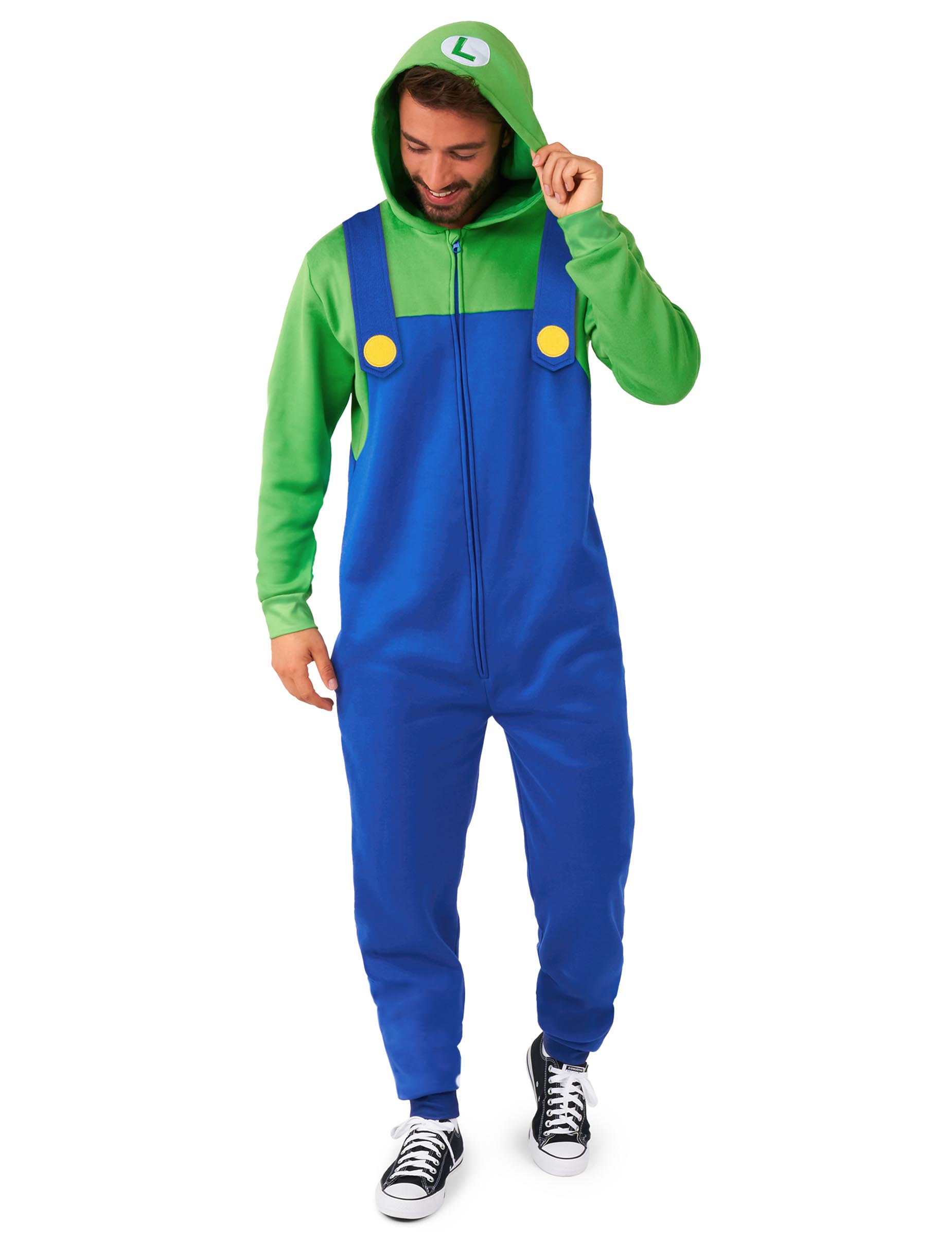 Luigi Overall Erwachsene grün-blau Luigi Overall Erwachsene grün-blau von OPPO MERCHANDISE GROUP