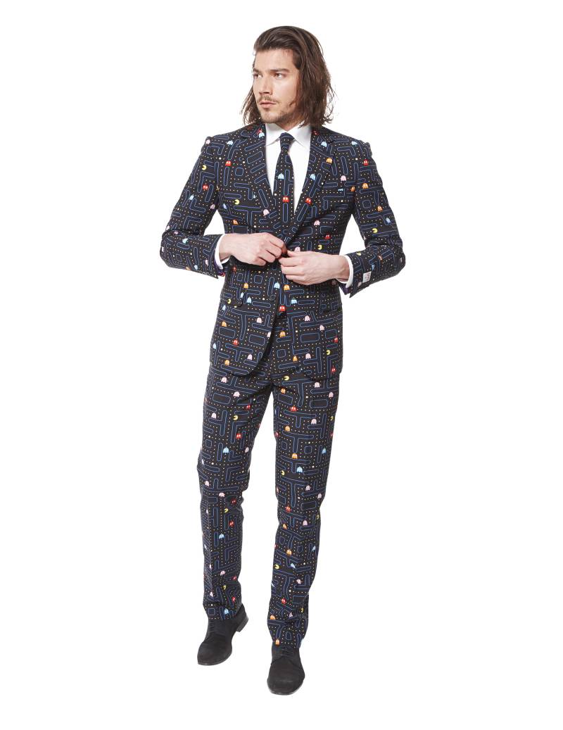 Opposuits Pac Man Anzug Lizenzartikel schwarz-bunt von OPPO MERCHANDISE GROUP