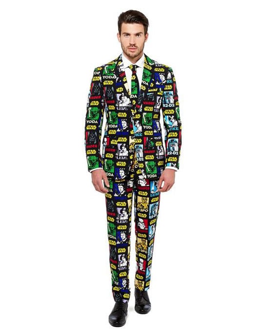 Strong Force Opposuits Lizenzartikel Star Wars Anzug Herrenkostüm bunt von OPPO MERCHANDISE GROUP