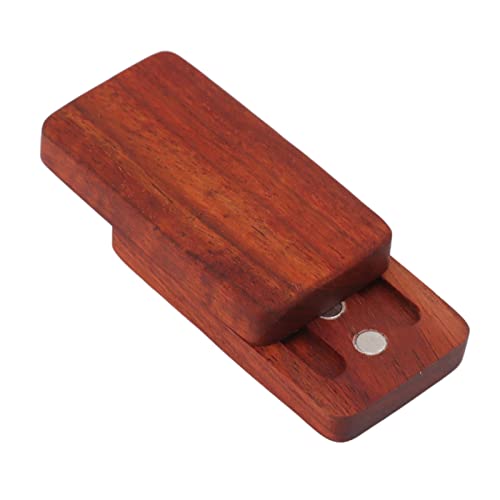 Fidget Slider, Magnet Fidget Push Fidget Slider Fingertip Fidget Slider Spielzeug Rotes Holz für Büro und Zuhause (Begrenztes Vorwärts-Rückwärtsschieben) von OPPWONG