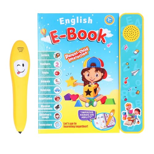 OPPWONG Audiobücher für , Audiobücher Babybücher Vorschule-Learning-Aktivitäten Englisch Lernbuch für 1-6 Jahre Alte und Mädchen OPPWONG Audiobücher für , Audiobücher Babybücher Vorschule-Learning-Aktivitäten Englisch Lernbuch für 1-6 Jahre Alte und Mädchen von OPPWONG