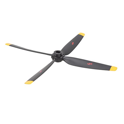 OPPWONG Propeller, Drohnenpropeller, RC-Flugzeugpropeller, Einfach zu Installierendes Propellerpaddelblatt für WLtoys XK A280, Kunststoff-RC-Flugzeug-Ersatzteile, Zubehör für den von OPPWONG