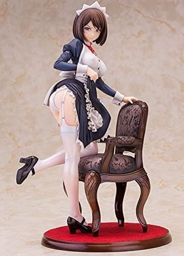 Anime Girl Figure 27CM Anime Maid Figure Chitose Ito Beautiful Girls DX Version Ver. PVC Replaceable Boobs Beautiful Girls PVC Action Figure Model Adult Toys Collection Gifts Statue Limited Ed von OPQRSTUVW