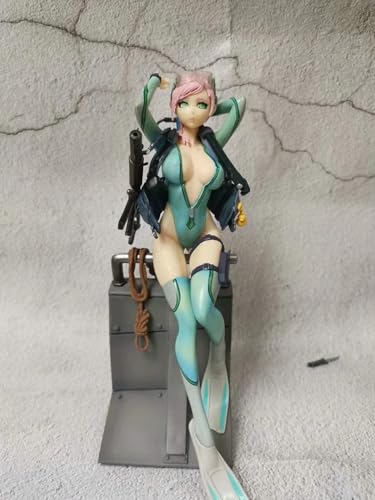 Exquisite 23 cm Anime Beauty Girl After Class Battlefield Aigil Schönes Mädchen Badeanzug Modell Boxed Figur PVC Anime Cartoon Spiel Charakter Modell Statue Spielzeug Sammlerstücke Dekorationen von OPQRSTUVW