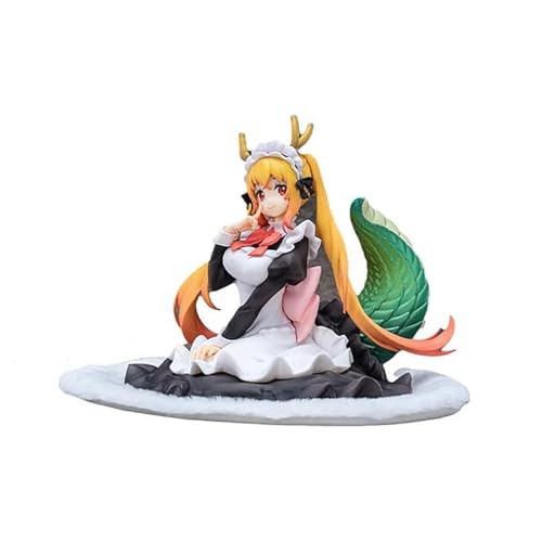 Miss Kobayashi's Dragon Maid Tohru Kanna Kamui PVC Anime Fans Statue Figur Die erste Wahl für Geschenke Modellsammlung Spielzeug Geschenk (Größe: Gelb) von OPQRSTUVW