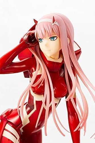 New Best Private 16 cm Limited Edition Beautiful Girl Darling in The FRANXX Figure Zero Two 02 Red Clothes Action Anime Doll PVC Model Toys Collection Action Car Desktop Ornaments Figure Toy with Box von OPQRSTUVW