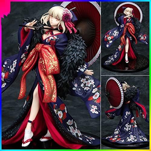 Nmomoytu Anime Kadokawa Fate OPQRSTUVWOPQRSTUVW PVC Action Figure Japanese Alter Kimono Ver. Collection Toy Model Toys Doll Gift von OPQRSTUVW