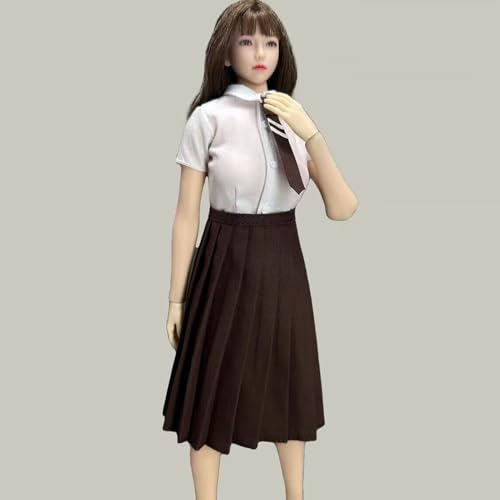 OPQRSTUVW 1/6 Scale Female Figure Doll Clothes, JK Suit School Girl Suit Uniform Costume for 30.5 cm Female Action Body Figure TBLeague (Blue) von OPQRSTUVW