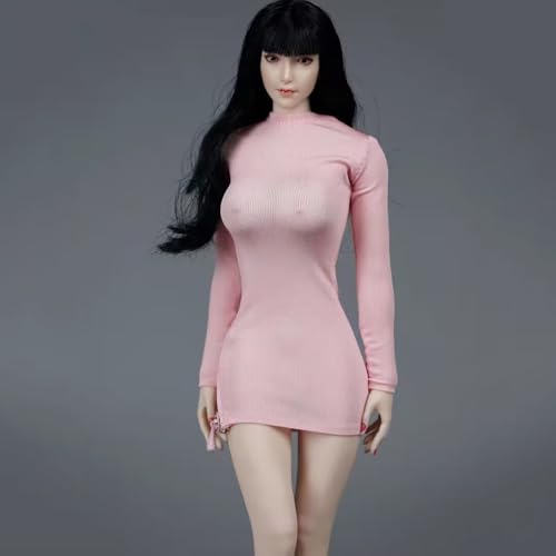 OPQRSTUVW 1/6 Scale Figure Doll Clothes, Slim Dress, Outfit Costume for 30.5 cm Female Action Figure Body Phicen/TBLeague (Blue A) von OPQRSTUVW