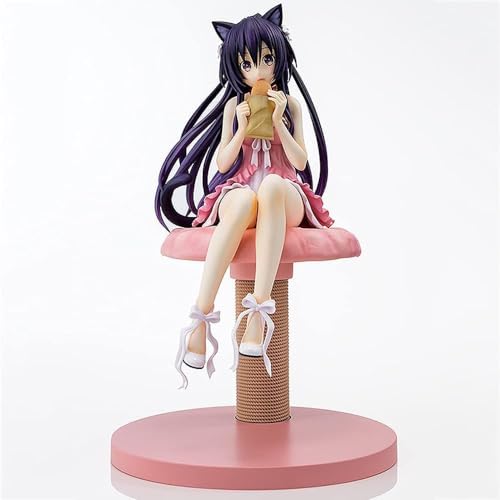 OPQRSTUVW 18 cm Anime Date A Live Yatogami Tohka Actionfigur Anime Fans Sammlerstücke Spielzeug Puppe Dekoration Geschenk PVC Cartoon Figur Geschenk von OPQRSTUVW