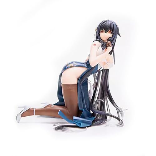 OPQRSTUVW 18 cm Azur Lane IJN Azuma Actionfiguren, PVC-Material, Spielzeugstatue, geeignet für Geschenke von OPQRSTUVW