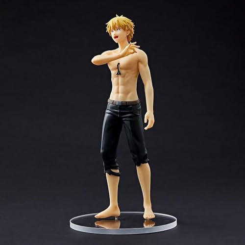 OPQRSTUVW 18 cm Denji Figur PVC Statue Anime Figuren Actionfigur Modell Sammlung Puppe Dekoration Spielzeug Geschenk von OPQRSTUVW