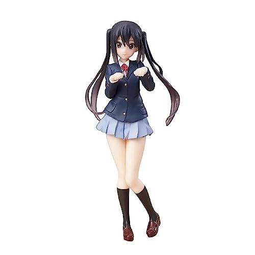 OPQRSTUVW 18 cm K-ON! Nakano Azusa Actionfiguren Sammelfigur Anime Modell Statue PVC Umweltschutzmaterialien von OPQRSTUVW