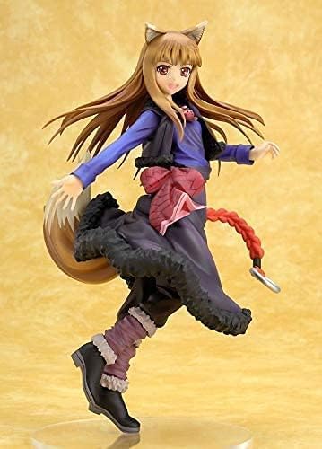 OPQRSTUVW 18 cm große, bewegliche, abnehmbare Gewürz- und Wolf-Mädchen-Actionfiguren, bewegliche Anime-Figuren, Statue, Spielzeug, Cartoon-Spielfiguren, Modell, Desktop-Dekorationen, Ornamente, Box, von OPQRSTUVW