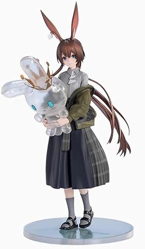 OPQRSTUVW 20 cm Arknights Amiya Figur PVC Statue Anime Figuren Actionfigur Modell Sammlung Puppe Dekoration Geschenk von OPQRSTUVW