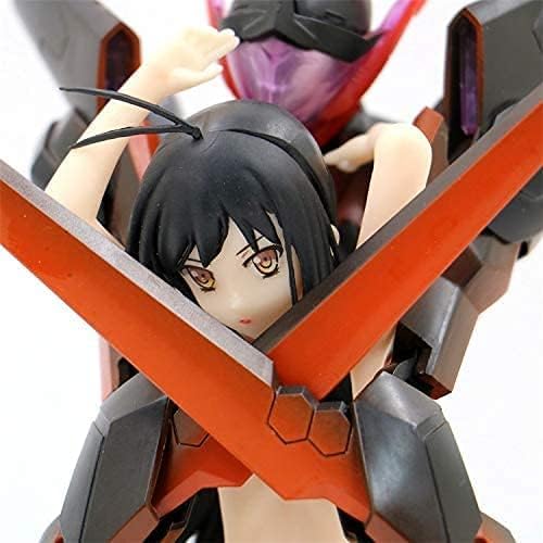 OPQRSTUVW 20 cm japanischer Anime Kuroyuki Hime Death by Embracing Accel World Collection Desktop-Spiel-Dekoration, Geschenk, Modell-Ornamente, zwei Dimensionen, Figurendekorationen von OPQRSTUVW