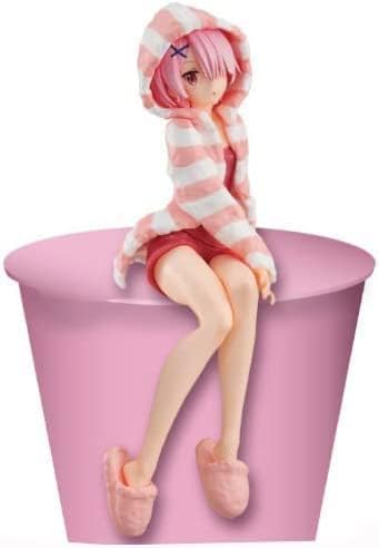 OPQRSTUVW 2024 Noodle Stopper Figure Re Zero Starting Life In Another World Rem Ram Anime Figure Ram Rem Home Clothes Action Figure Toys Animated Model Ornaments Statue Decoration Gift von OPQRSTUVW