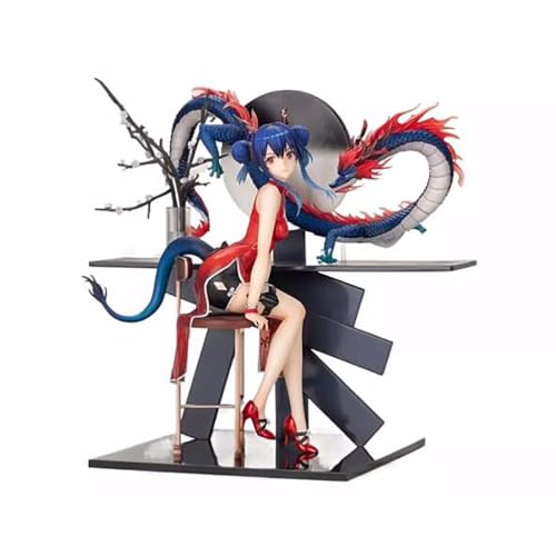 OPQRSTUVW 21 cm Arknights Ch'en Figur PVC Statue Anime Figuren Actionfigur Modell Sammlung Puppe Dekoration Spielzeug Geschenk von OPQRSTUVW