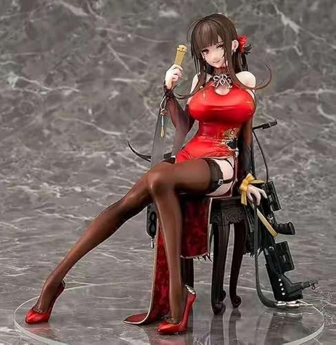 OPQRSTUVW 22 cm abnehmbare pat!Mädchen DSR-50 KAR 98K 1/8 Beliebtes Spiel Anime Pretty Gril Charakter Actionfigur Erwachsene Sammlung Modell Puppe Spielzeug Ornament Geschenk von OPQRSTUVW