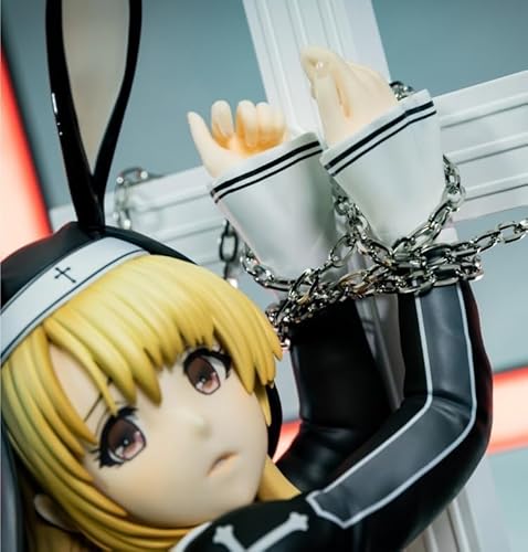 OPQRSTUVW 26 Schwester Amelia Ecchi Figuren Hentai Figur Action Anime Figur Mädchen Wohnkultur Sammelfigur Sammlung 1/4 von OPQRSTUVW