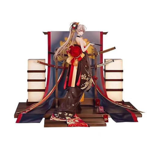 OPQRSTUVW 26 cm Azur Lane MNF Jean Bart Actionfiguren, PVC-Material, Spielzeugstatue, geeignet für Geschenke von OPQRSTUVW