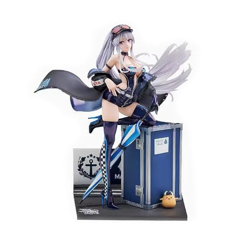 OPQRSTUVW 28 cm Azur Lane USS Enterpris Actionfiguren, PVC-Material, Spielzeugstatue, geeignet für Geschenke von OPQRSTUVW