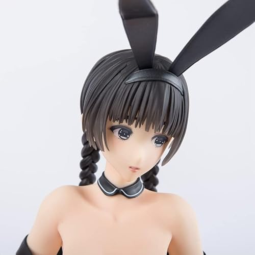 OPQRSTUVW 43 cm große japanische Anime-Actionfigur Uzuki Momoko Mond Mond dritte Gang Actionfigur Bunny Girl Hardware Software PVC-Sammlung Modell Puppen Spielzeug als Geschenk von OPQRSTUVW