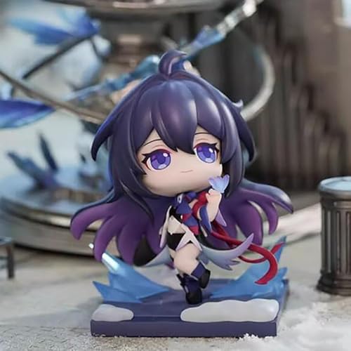 OPQRSTUVW 7-9 cm Honkai: Star Rail KAFKA JingYuan Bronya Seele Trailblazer Figur PVC-Statue Anime-Figuren Action-Modell-Sammlung Puppe Dekoration Spielzeug Geschenk (Farbe: Natur) von OPQRSTUVW