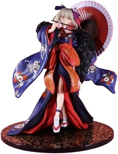 OPQRSTUVW Alter Kimono 1/7 Actionfigur Nsfw Figur Figur Anime Figur gemalt Charakter Modell Spielzeug Modell PVC Anime Sammlerstück 27 cm von OPQRSTUVW