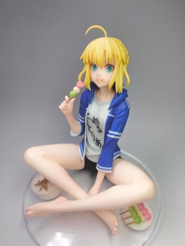 OPQRSTUVW Altria Pendragon Figur, Anime-Figur, gemaltes Charaktermodell/Spielzeugmodell, Anime, Sammlerstück, 14 cm von OPQRSTUVW