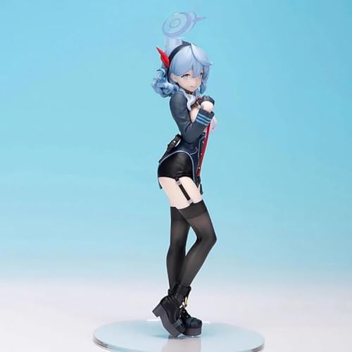 OPQRSTUVW Amau Ako-Figur, 15 cm, blau, aus PVC, umweltfreundliche Materialien, geeignet für Zuhause, Büro, Schreibtisch, dekorative Ornamente, Spielzeug von OPQRSTUVW