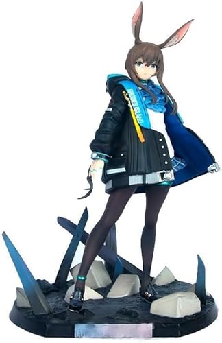 OPQRSTUVW Anime-Action-Figuren, Modell Statue-Q Version des silbernen blauäugigen Spiels, weibliche Figur, schüttelbare Tischdekoration, Auto-Ornament, Gewicht 110 g, Höhe 12 cm -Z von OPQRSTUVW