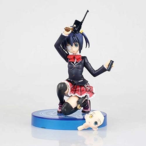 OPQRSTUVW - Anime-Figur para ni?a, 15 cm, japanischer Anime, indiantemente von mis delirios de grandeza, Takanashi Rikka, Figur aus PVC, PVC-Personen, dekorati?n de mu?ecas, liebe unsere von OPQRSTUVW