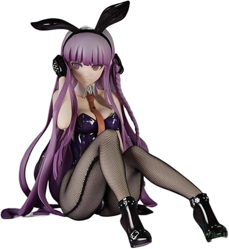 OPQRSTUVW Anime-Figuren, Action-Figur, lila, langes Haar, Hase, Mädchen, Cartoon-Spielzeug, niedliche Mädchen, Anime-Girl-Kollektion, Spielzeug-Cartoon-Kollektion, 23 cm (Software) von OPQRSTUVW