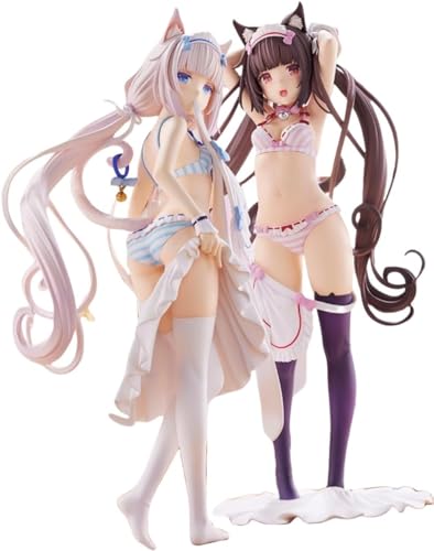 OPQRSTUVW Anime-Figuren, Hentai-Figur, Actionfigur, Cartoon-Spielzeug, niedliche Mädchen, Anime-Girl-Kollektion, Cartoon-Kollektion (Größe: 2 Stück) von OPQRSTUVW