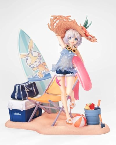 OPQRSTUVW Anime Honkai Impact 3 Figur Theresa Apokalypse Badeanzug PVC Actionfiguren Spielzeug Mädchen Erwachsene Modell Puppe Sammlung Puppe Ornamente Weihnachten von OPQRSTUVW