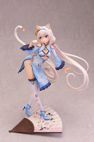 OPQRSTUVW Anime Nekopara Vol.1 Soleil Opened! Chocolate Vanilla Actionfigur Schöne Mädchenpuppe Ornament Statue Dekorationen Neujahr Deluxe Version von OPQRSTUVW