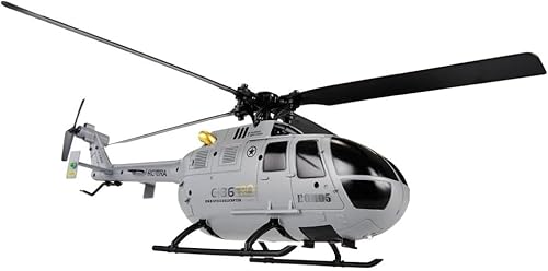 OPQRSTUVW Avión RC, helicóptero de hélice única de Cuatro vías 2,4G, Modelo de aviación, con luz LED, Adecuado para Regalos de niños Adultos. von OPQRSTUVW