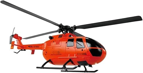 OPQRSTUVW Avión RC, helicóptero de hélice única de Cuatro vías 2,4G, Modelo de aviación, con luz LED, Adecuado para Regalos de niños Adultos. von OPQRSTUVW