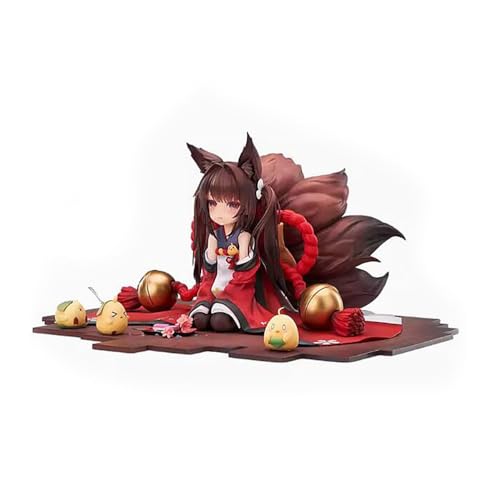 OPQRSTUVW Azur Lane IJN Amagi Actionfiguren, PVC-Material, Spielzeugstatue, geeignet für Geschenke, 18 cm von OPQRSTUVW