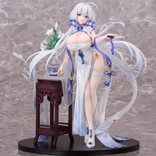 OPQRSTUVW Azur Lane Illustrious Actionfiguren, PVC-Material, Statue, geeignet für Geschenke, 25 cm von OPQRSTUVW