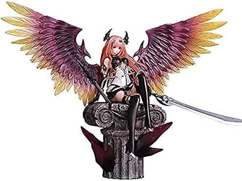 OPQRSTUVW Busty Girl Anime Figure Rage of Bahamut Dark Angel Olivier Anime Figure 11.4 Inch PVC Action Figure Adult Statue Collection Decoration and Gift Desktop PVC von OPQRSTUVW